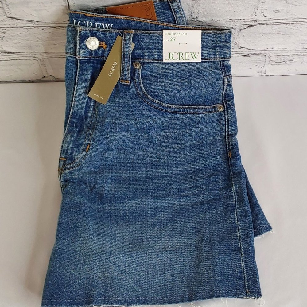 'J.CREW' RAW~EDGE DENIM SHORTS - Picture 16 of 16